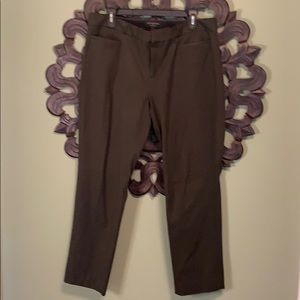 Olive green work slacks